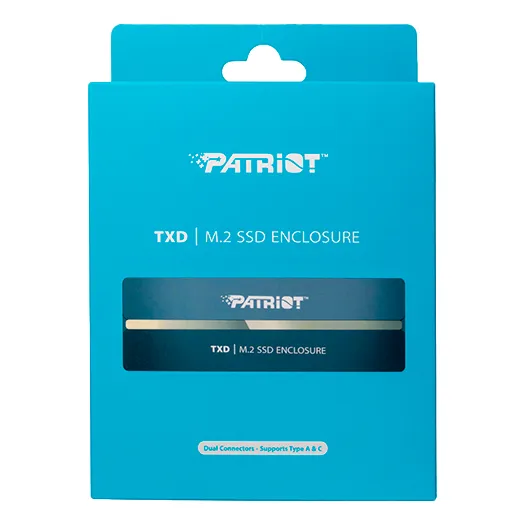 Case Para Disco Duro M.2 Patriot Txd Ssd 2280 Usb 3.0