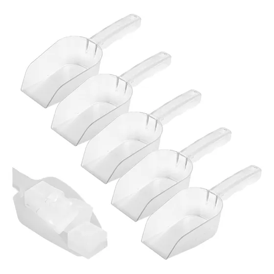 10pcs Pala Multiusos De Plástico Para Hielo Y Dulces