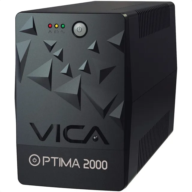 No Break Vica Optima 2000 2000va 1200w 8 Contactos Regulados
