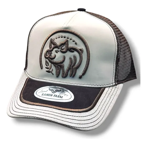 Gorra Ranch Farm Cerdos Para Adultos, Diseño Genial