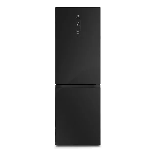 Geladeira Electrolux Frost Free Inverter 322L Efficient AutoSense Inverse Preta (IB42G)