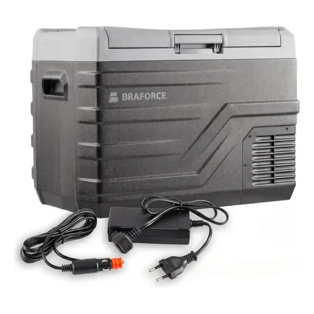 Geladeira 40 Litros 110/220 E 12 / 24v Portátil Para Viagens Quadrivolt