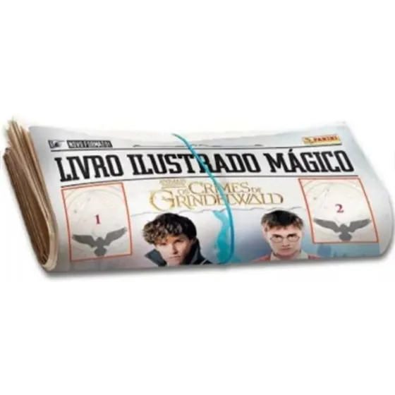 Album De Figurinhas Animais Fantasticos Crimes...completo 