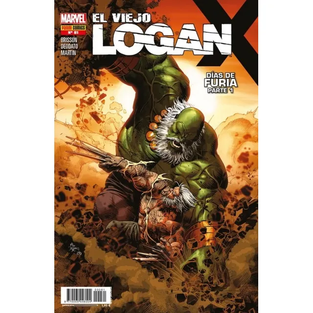 El Viejo Logan, De Brisson, Deadato Jr Y Martin., Vol. 81. Editorial Panini Comics, Tapa Blanda En Español