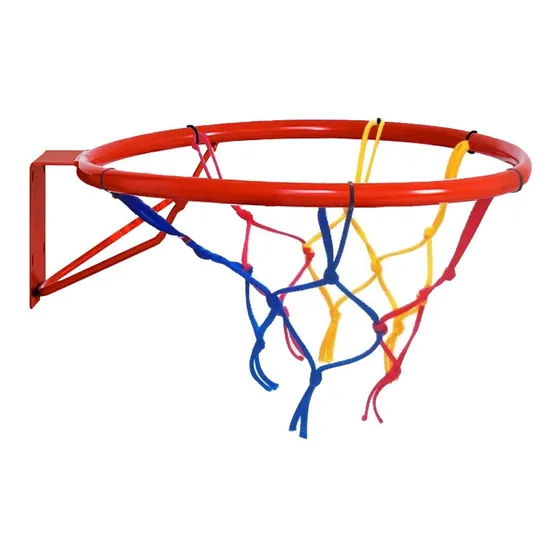 Aro De Basketball Nº 7 De Acero Esmaltado Con Red  