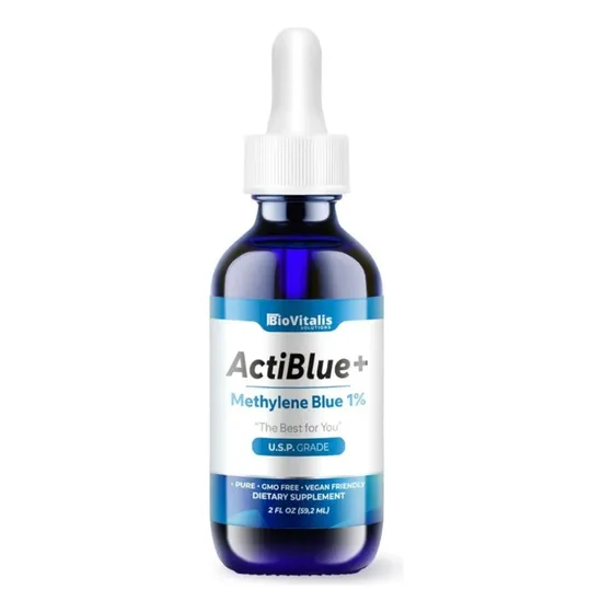 Azul De Metileno Importado Con Sello Usp Actiblue+ 60 Ml. Sin Sabor