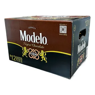 Cerveza Negra Modelo Turin 355 Ml - Caja 12 Botellas