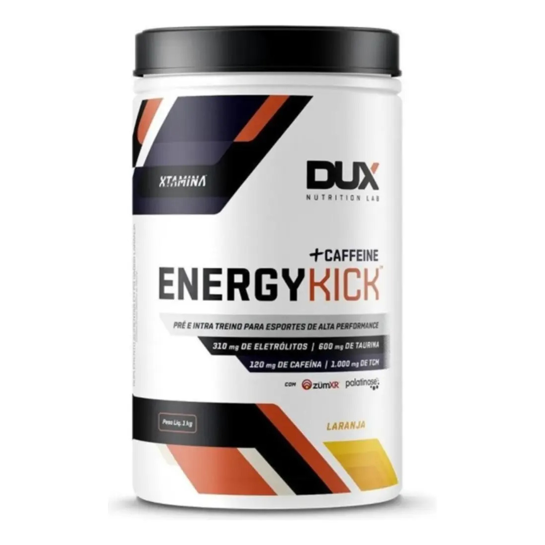 Energy Kick Caffeine - Repositor Energético - 1kg - Dux Sabor Laranja Energy Kick Caffeine - Repositor Energético - 1kg - Dux Sabor Laranja