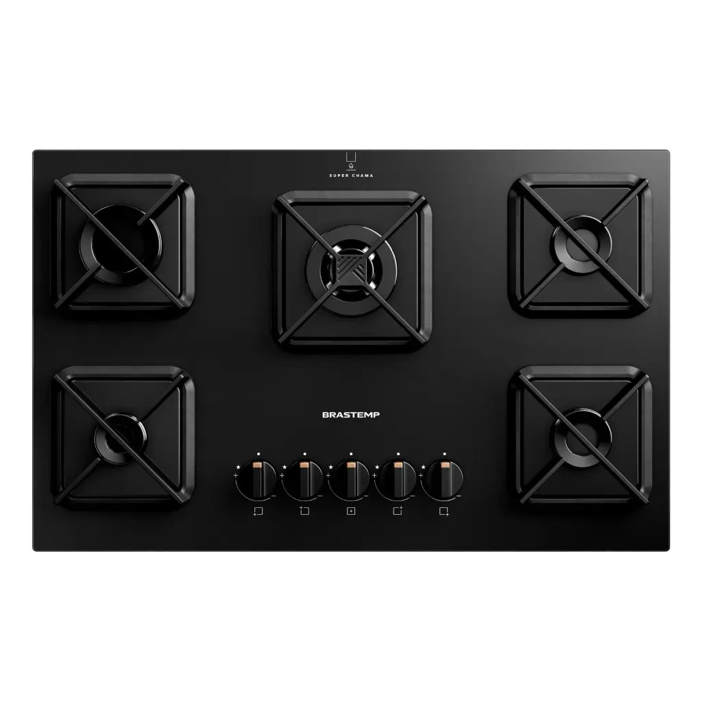 Cooktop Brastemp a Gás 5 Bocas - BDS75AE