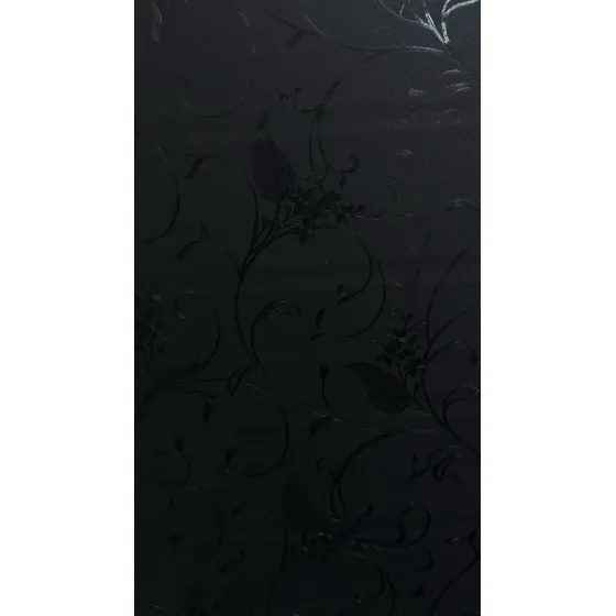Papel Vinil Esmerilado Para Vidrios Varios Modelos Negro