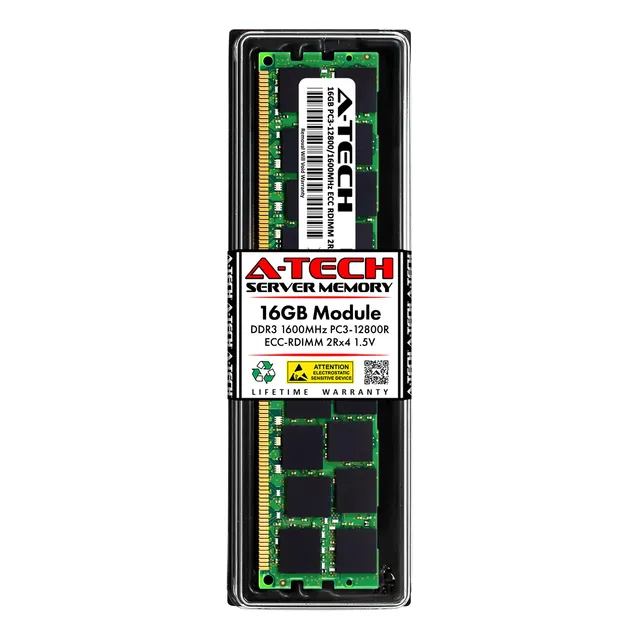 Memoria Ram 32gb (2x16gb) Ddr3 1600mhz Ecc Para Servidor