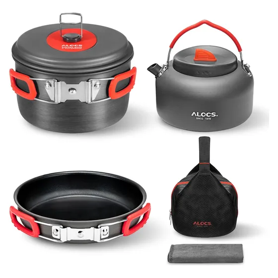 Juego De Cocina Con Olla Y Sartén Antiadherente Incluye Bols