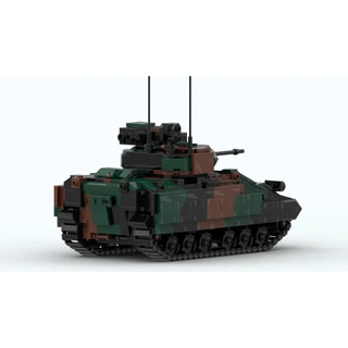 M2 Tank-apricot 636 Piezas - Tanque Moc M2 Bradley Modelo Mi M2 Tank-apricot 636 Piezas - Tanque Moc M2 Bradley Modelo Mi