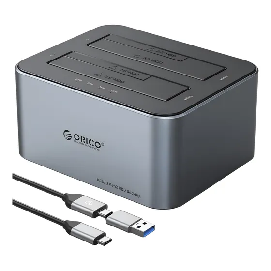 Dock Station Type-c Hd Ssd Sata 10gbps Usb-c 3.5 2.5