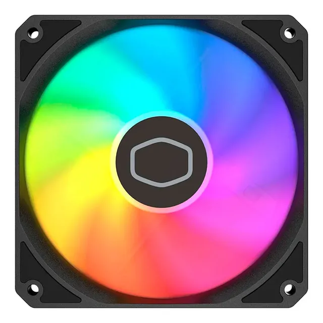 COOLER FAN MASTERFAN MF120 LITE ARGB BLACK COOLER MASTER NEGRO