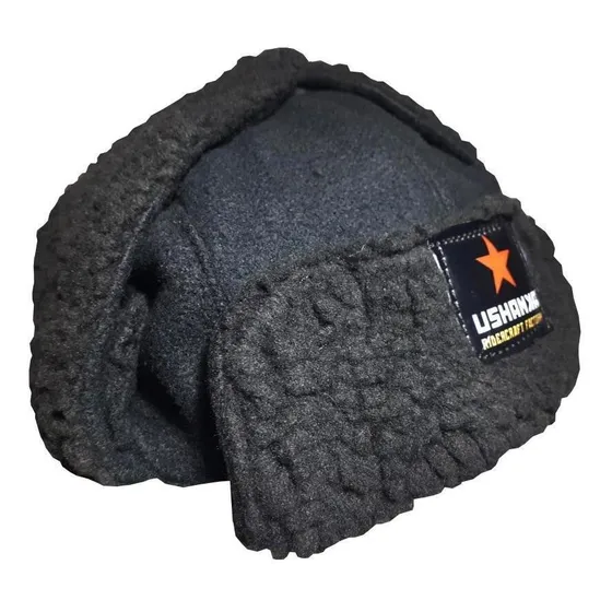 Gorro Ruso Simil Piel Ushanka Con Orejeras Frio Extremo