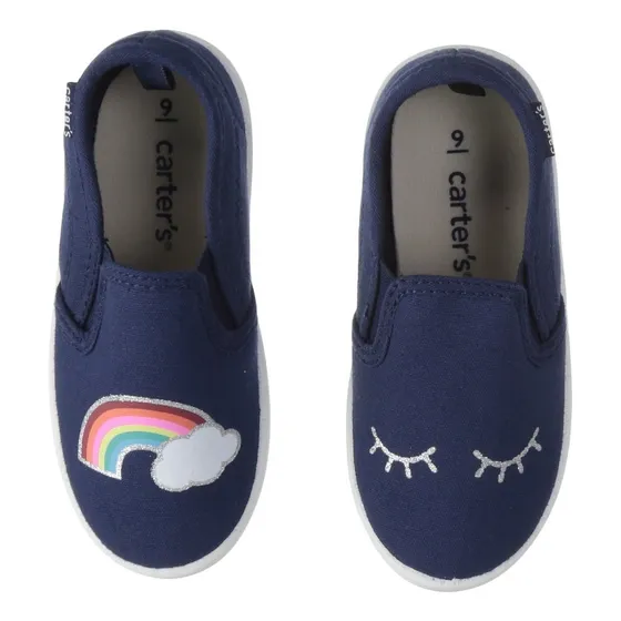 Zapato Para Niña Carter´s, Azul Marino - Talla 3