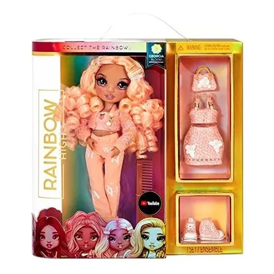 Rainbow High Series 3 Georgia Bloom Fashion Doll  4l48p