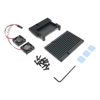 Carcasa Aluminio Case Doble Disipador Raspberry Pi 4 Carcasa Aluminio Case Doble Disipador Raspberry Pi 4