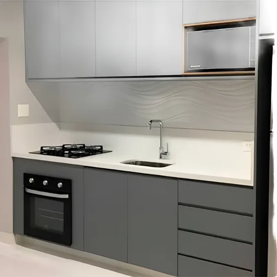 Amoblamientos De Cocina En Melamina Blanco