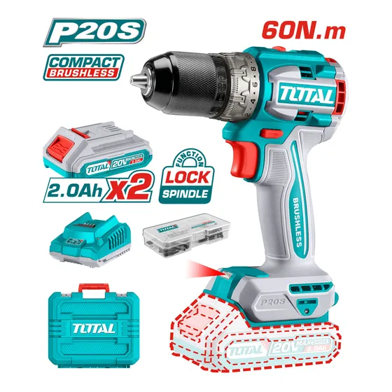 Taladro Inalámbrico 60nm 20v 