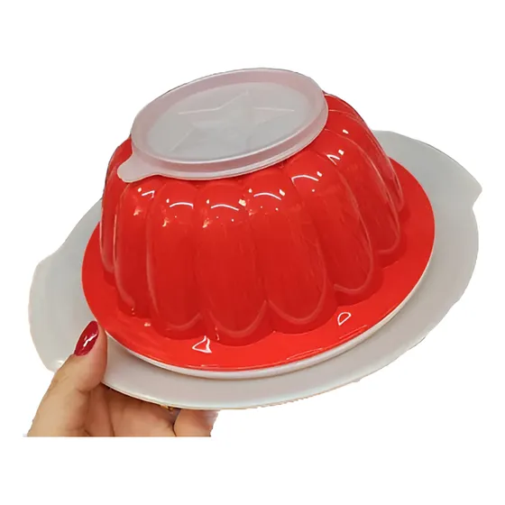 Tupperware Magica 1 Litro Vermelho E Pérola Vermelho E Pérol