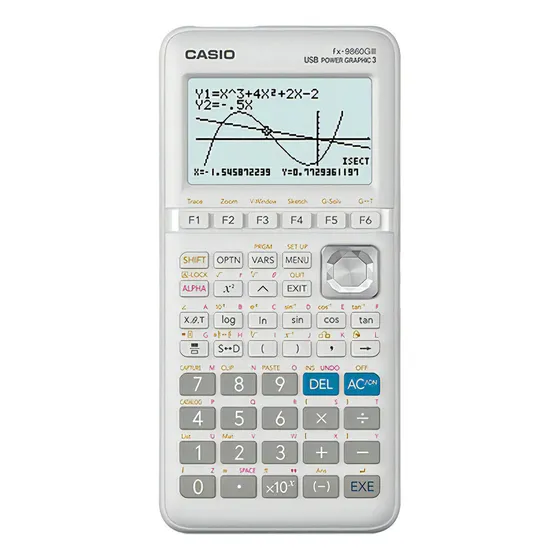 Calculadora Graficadora Casio Fx 9860giii S Dt Gris