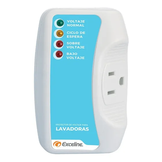 Protector De Voltaje Exceline Para Lavadoras/ Gsm-lv120