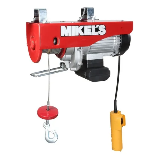 Polipasto Electrico 600 Kg Potente Motor 1180 W Mikels