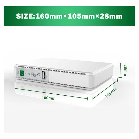Mini Ups Para Modem Router Poe 8800mah 21w