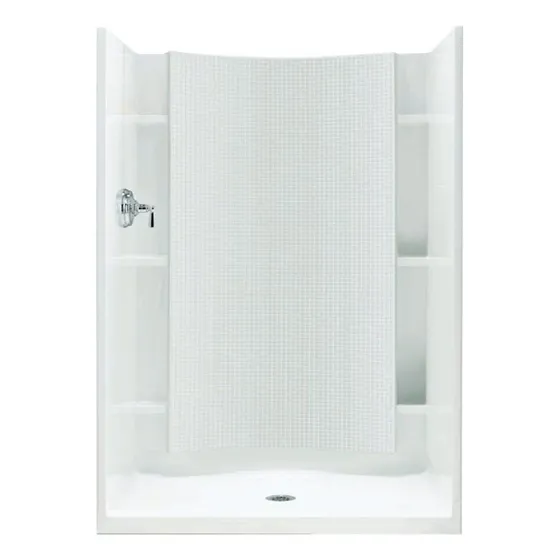 Sterling Plumbing Modulo Para Ducha Color Blanco