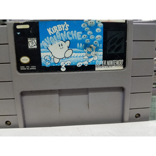Kirby's Avalanche Para Supernes Físico Original Kirby's Avalanche Para Supernes Físico Original