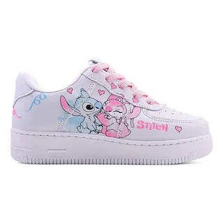 Stitch Tênis Infantil Confortável Primeira Linha Original