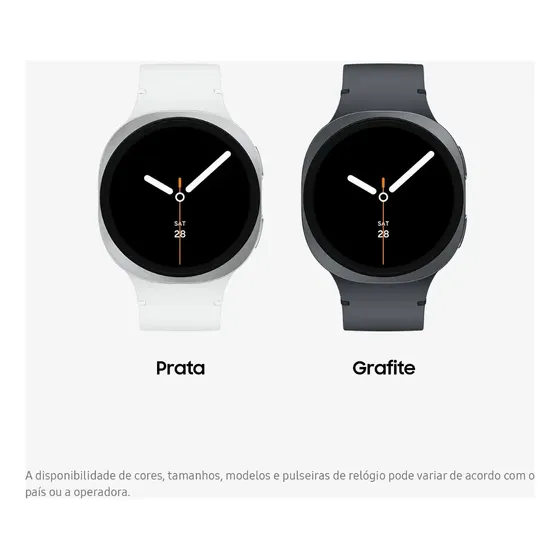 Smartwatch Samsung Galaxy Watch8 LTE de 44mm com Galaxy AI, Grafite