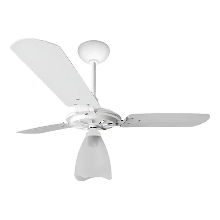 Ventilador de Teto Ventex Yris Silencioso 3 Pás MDF Branco