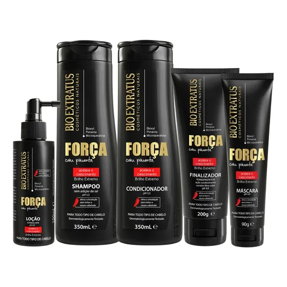 Linha Bio Extratus Pimenta Força E Crescimento Promoçãoo