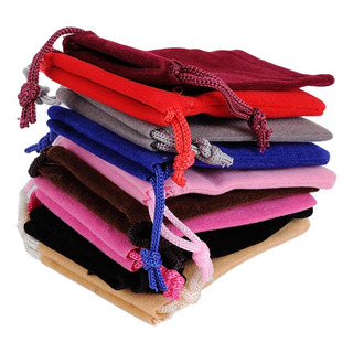 50 / 100x Mini Bolso Con Cordón Bolsas De 50 Piezas De Tela 50 / 100x Mini Bolso Con Cordón Bolsas De 50 Piezas De Tela