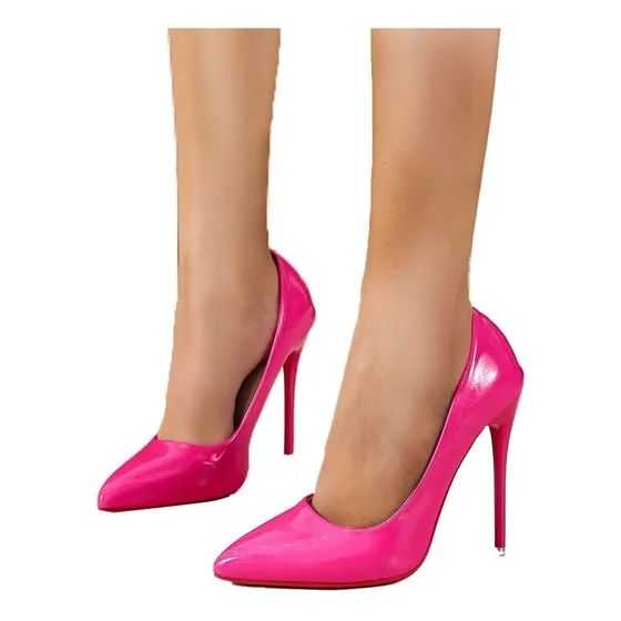 Tacones De Mujer De 12 Cm De Altura Zapatos De Talla Única A