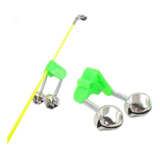 Kit 10 Sino Duplo Alarme Para Vara De Pesca Guizo Sininho Kit 10 Sino Duplo Alarme Para Vara De Pesca Guizo Sininho