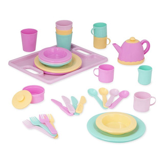 Juego De Cocina Para Niños 70 Pzas Play Circle Dishware Juego De Cocina Para Niños 70 Pzas Play Circle Dishware