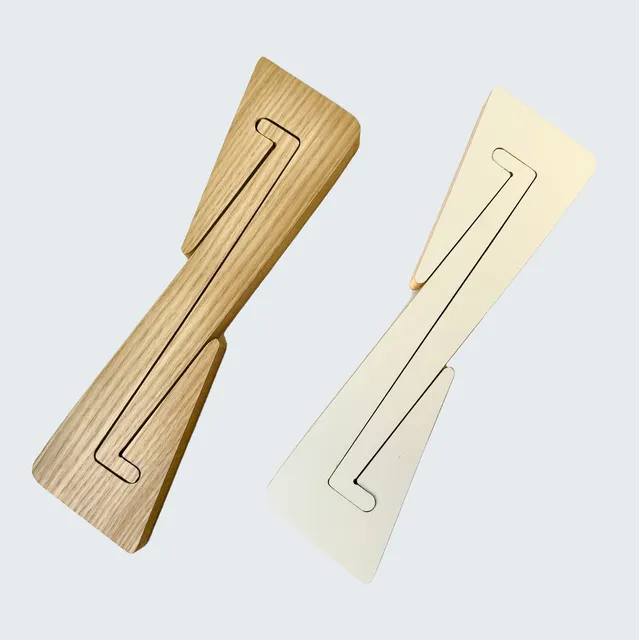 Soporte Base Notebook Apoya Laptop Portatil Madera Regalo