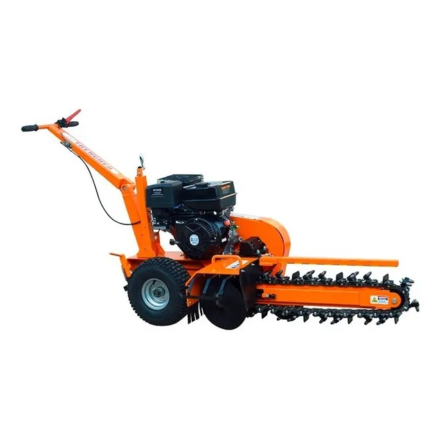 Maquina Zanjadora Agricola Gasolina 15hp 60cm Tecnodeliv