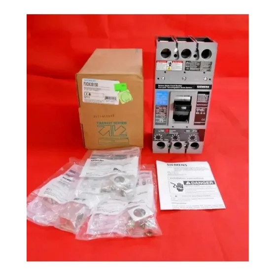 Interruptor Termomagnetico Marca Siemens Fxd63b150