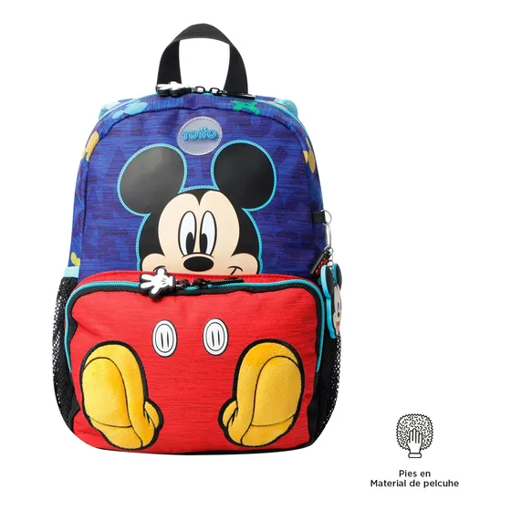 Bolso Morral Pequeño Escolar Totto Mickey Original
