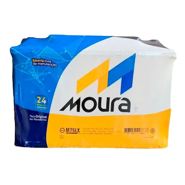 Bateria 75 Amperes Moura  Para Jetta