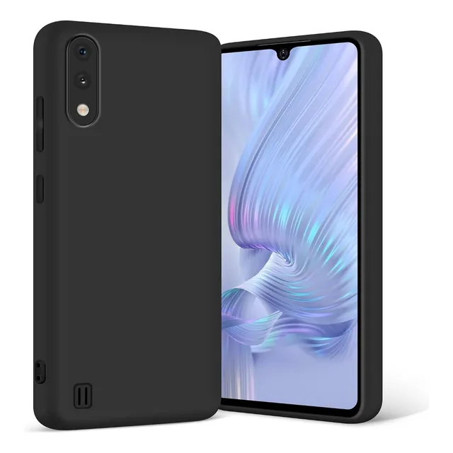 Funda Case Para Samsung A01 Soft Feeling Antishock Negro