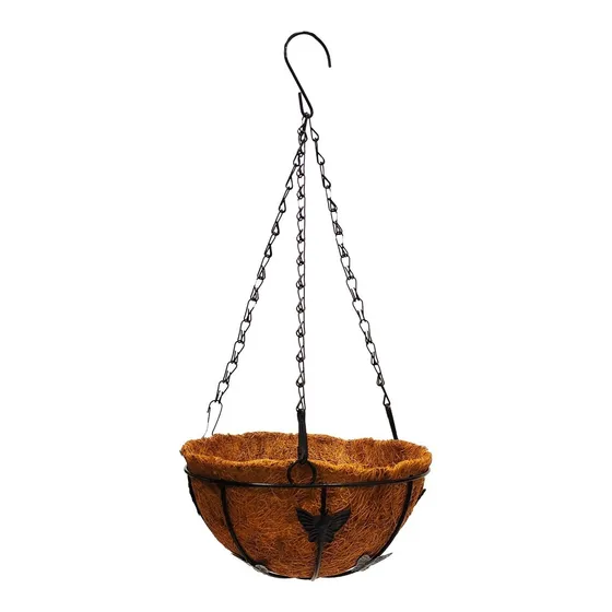 Porta Macetas Colgante Fibra De Coco Planta M4 M Hot Sale