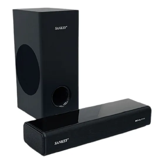 Barra De Sonido Dolby Atmos Sankey Con Subwoofer