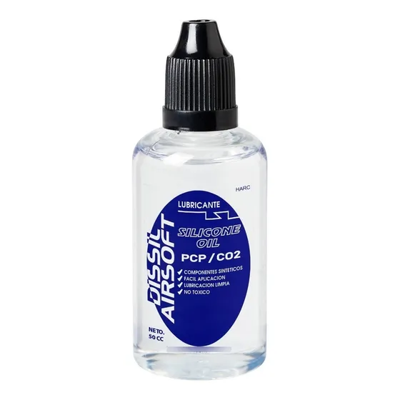 Aceite Sintetico Silicón P/ Carabinas Pcp Co2 Dissil 50 Ml