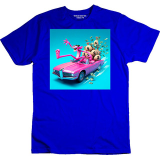 Playera Pantera Rosa En Un Automovil Playera Pantera Rosa En Un Automovil